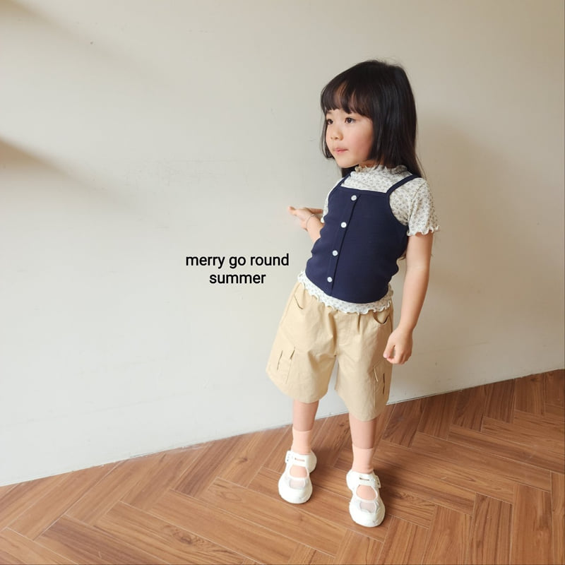 Merry Go Round - Korean Children Fashion - #Kfashion4kids - Bermuda Cargo Pants - 2