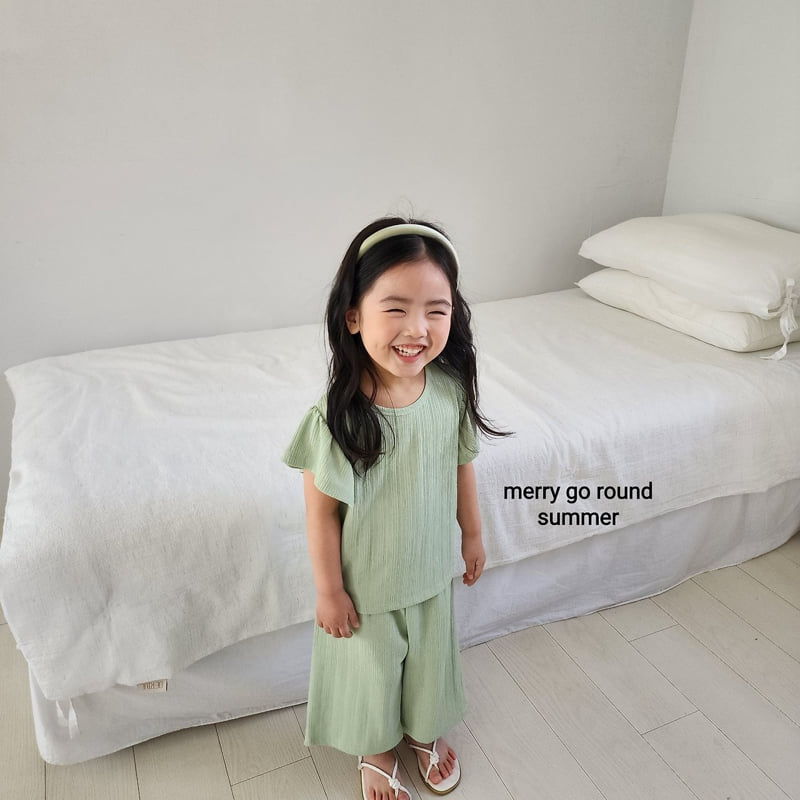 Merry Go Round - Korean Children Fashion - #Kfashion4kids - Frill Set - 9
