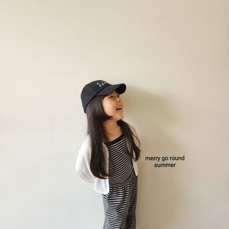 Merry Go Round - Korean Children Fashion - #Kfashion4kids - Stripe Jogger Pants Set - 12