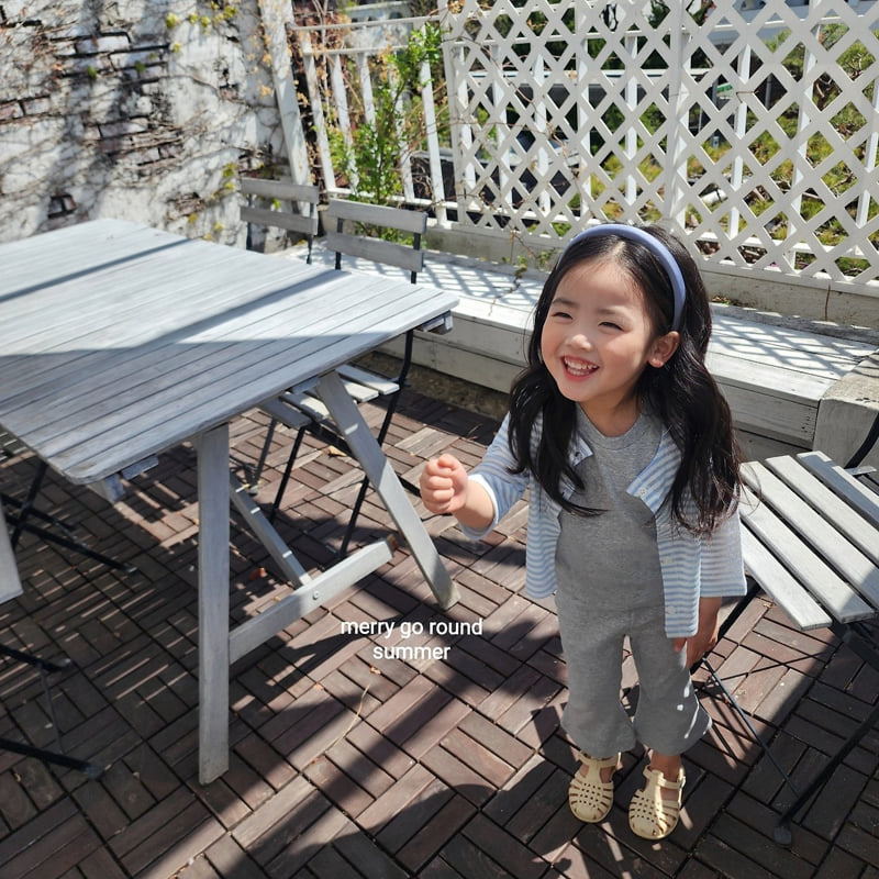 Merry Go Round - Korean Children Fashion - #Kfashion4kids - Mimi Cardigan Set (set of 3) - 2