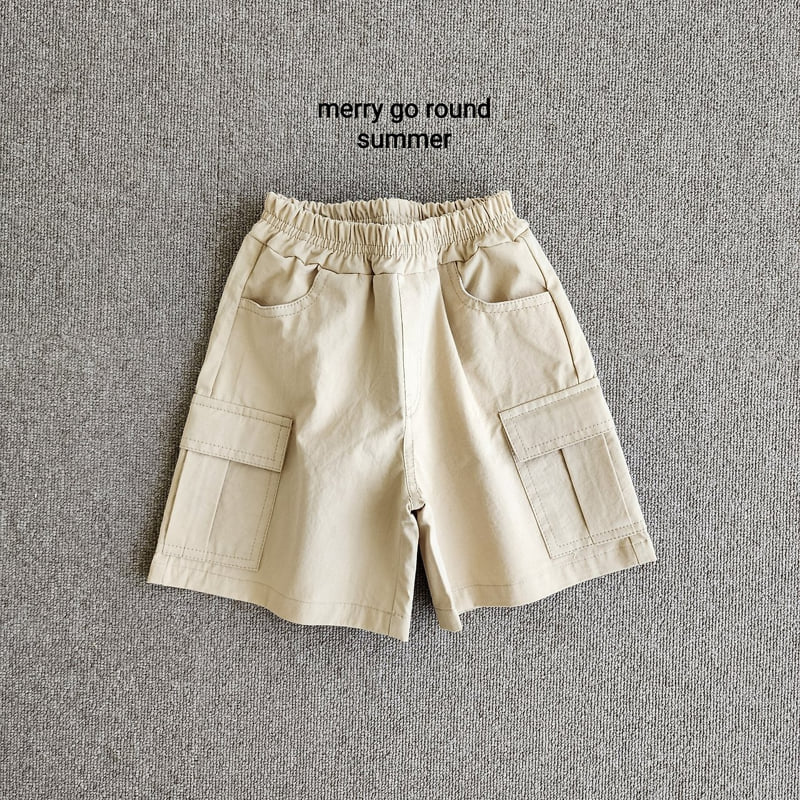 Merry Go Round - Korean Children Fashion - #childofig - Bermuda Cargo Pants - 7