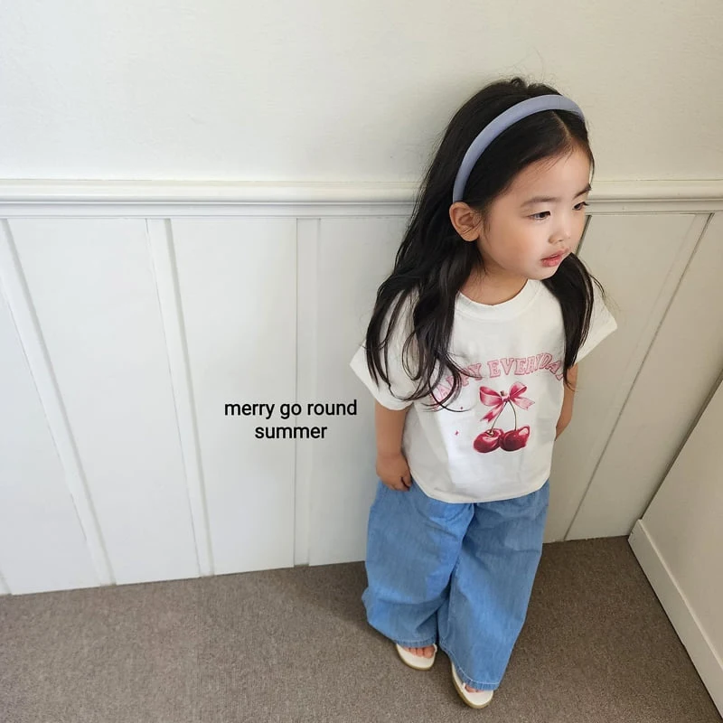 Merry Go Round - Korean Children Fashion - #childofig - Summer Print Tee - 5