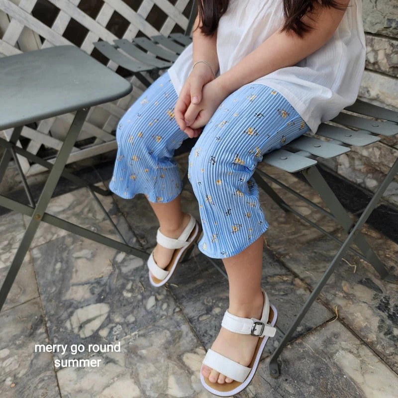 Merry Go Round - Korean Children Fashion - #childofig - Pleated Bootcut Pants - 11