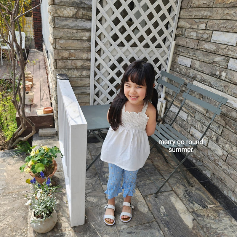 Merry Go Round - Korean Children Fashion - #childofig - Pleated Bootcut Pants - 12