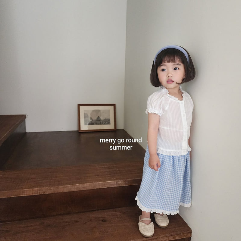 Merry Go Round - Korean Children Fashion - #prettylittlegirls - Heidi Lace Blouse - 4