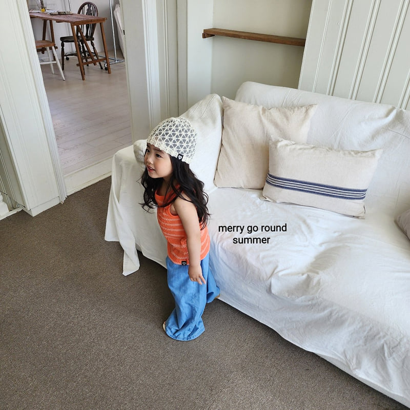 Merry Go Round - Korean Children Fashion - #childrensboutique - Stripe Long Sleeveless - 5