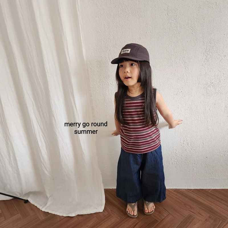 Merry Go Round - Korean Children Fashion - #childrensboutique - Boy Sleeveless