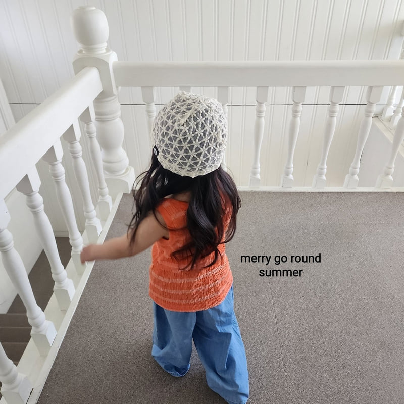 Merry Go Round - Korean Children Fashion - #designkidswear - Stripe Long Sleeveless - 6