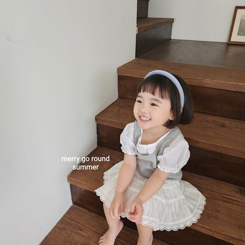Merry Go Round - Korean Children Fashion - #childrensboutique - Pine Set - 4