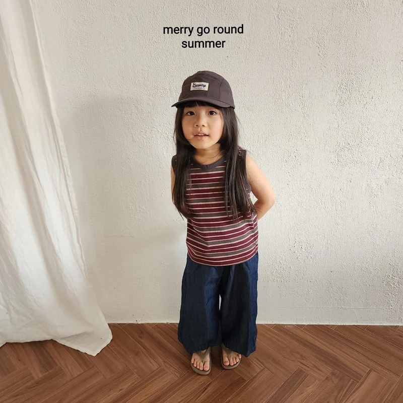 Merry Go Round - Korean Children Fashion - #discoveringself - Boy Sleeveless - 3