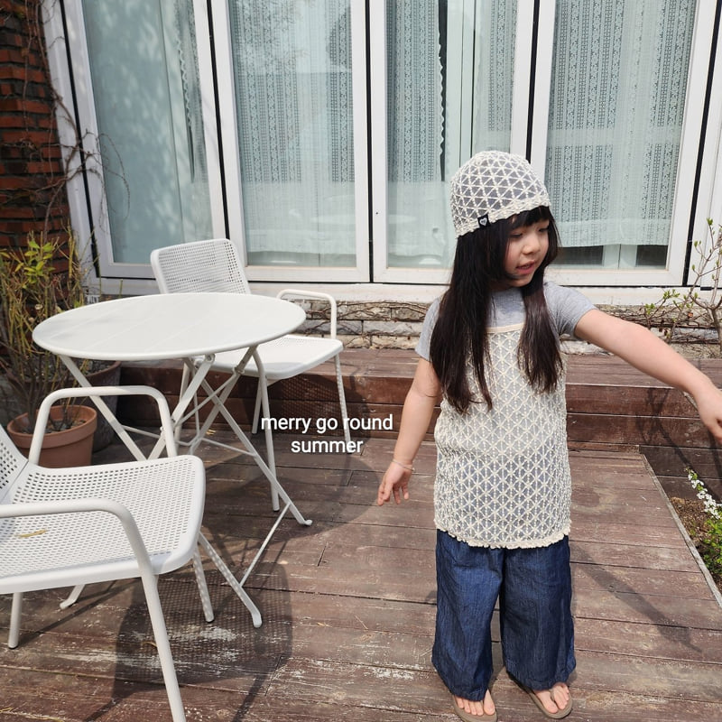 Merry Go Round - Korean Children Fashion - #fashionkids - Lace Long Sleeveless - 3