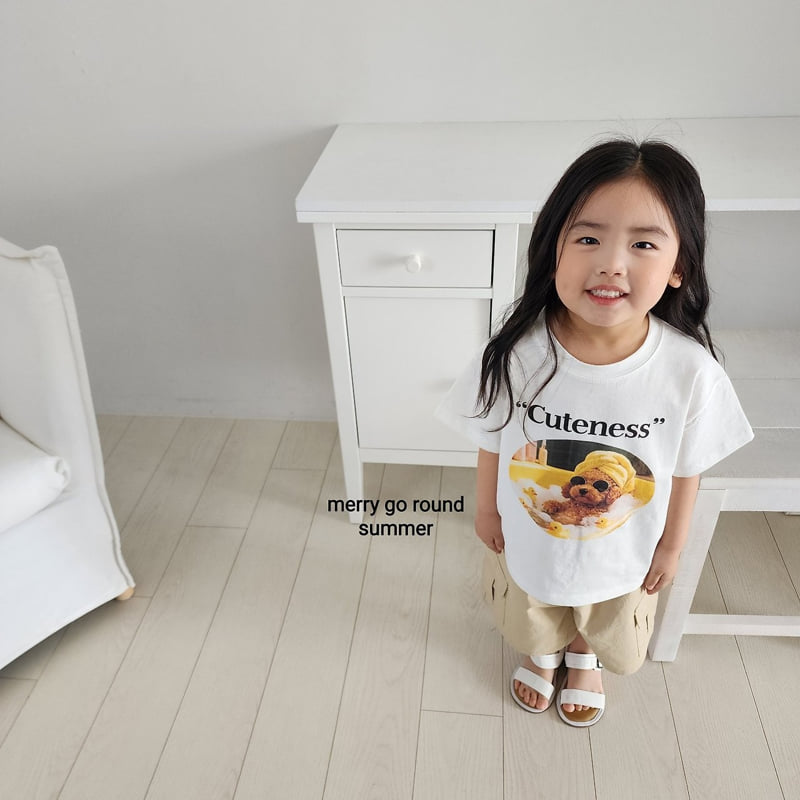 Merry Go Round - Korean Children Fashion - #fashionkids - Summer Print Tee - 9