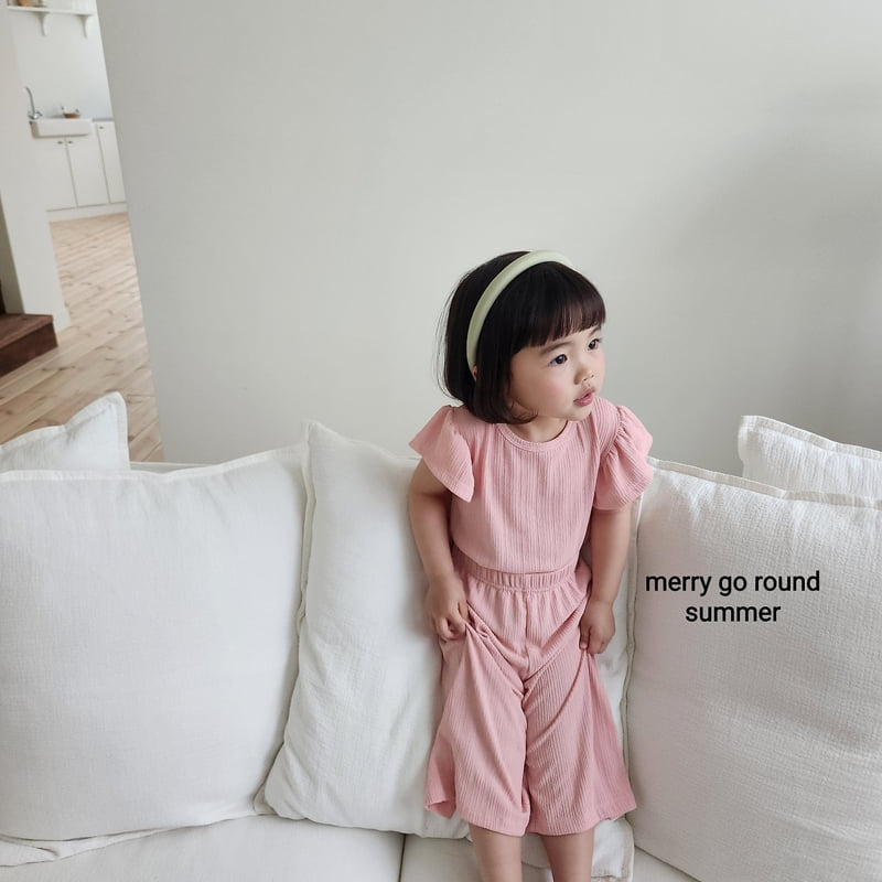 Merry Go Round - Korean Children Fashion - #fashionkids - Frill Set - 5