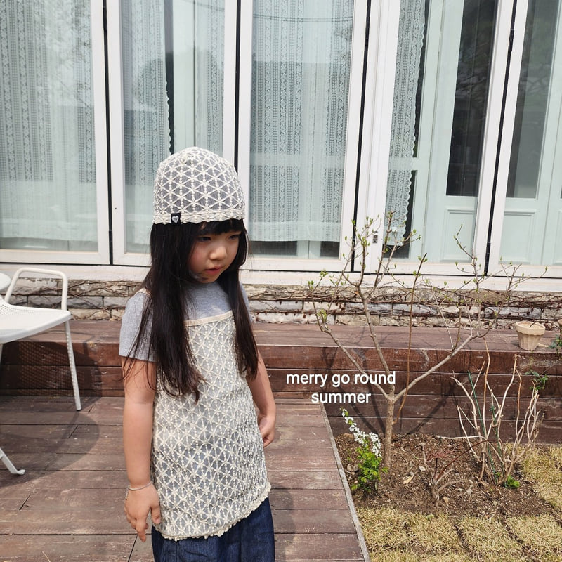 Merry Go Round - Korean Children Fashion - #fashionkids - Lace Long Sleeveless - 4