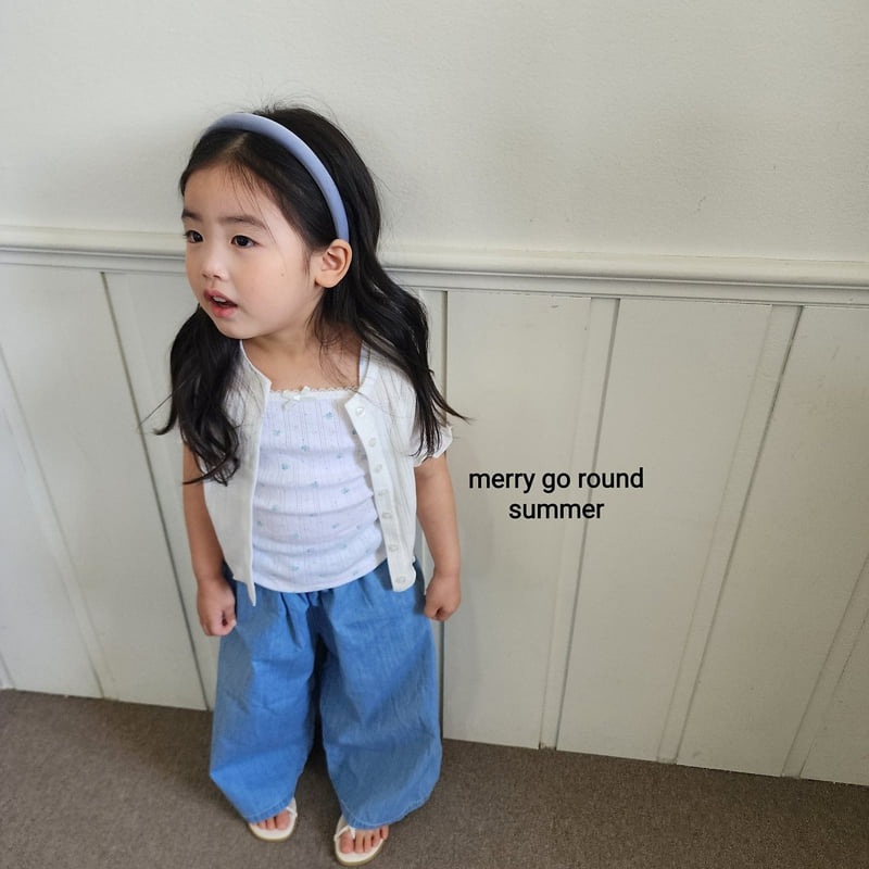 Merry Go Round - Korean Children Fashion - #kidsshorts - Slim Cardigan - 9