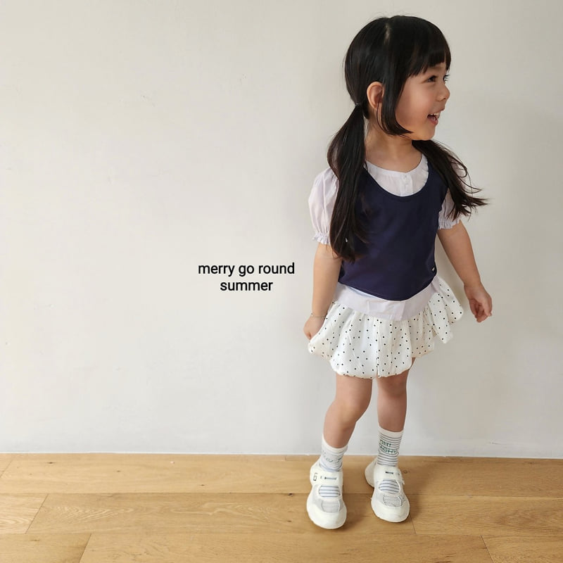 Merry Go Round - Korean Children Fashion - #kidsshorts - Pine Set - 7
