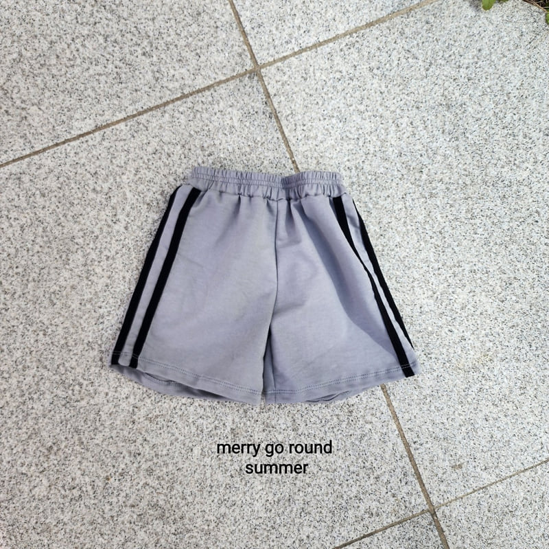 Merry Go Round - Korean Children Fashion - #kidsstore - Tape Bermuda Pants - 2