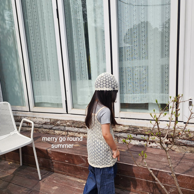Merry Go Round - Korean Children Fashion - #kidzfashiontrend - Lace Long Sleeveless - 6