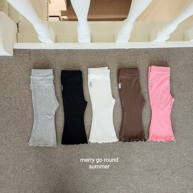 Merry Go Round - Korean Children Fashion - #kidzfashiontrend - Summer Jelly Bootcut Pants