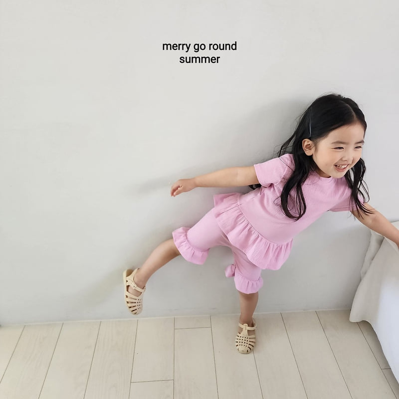 Merry Go Round - Korean Children Fashion - #littlefashionista - Jelly Frill Set - 2