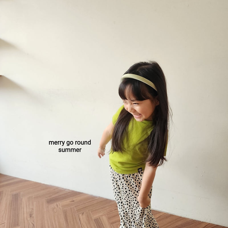 Merry Go Round - Korean Children Fashion - #Kfashion4kids - Soft Short Sleeve Tee - 4