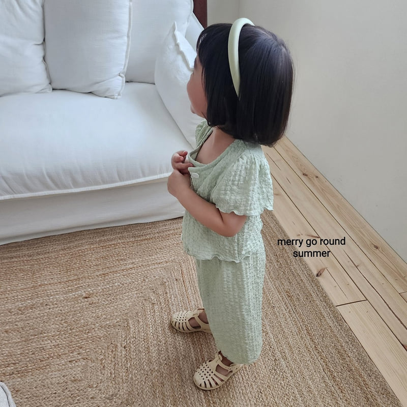 Merry Go Round - Korean Children Fashion - #littlefashionista - Cardigan Set (set of 3) - 6