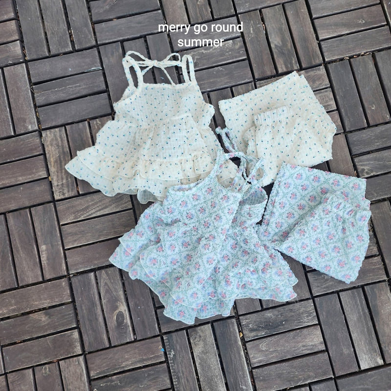 Merry Go Round - Korean Children Fashion - #littlefashionista - Flower Set