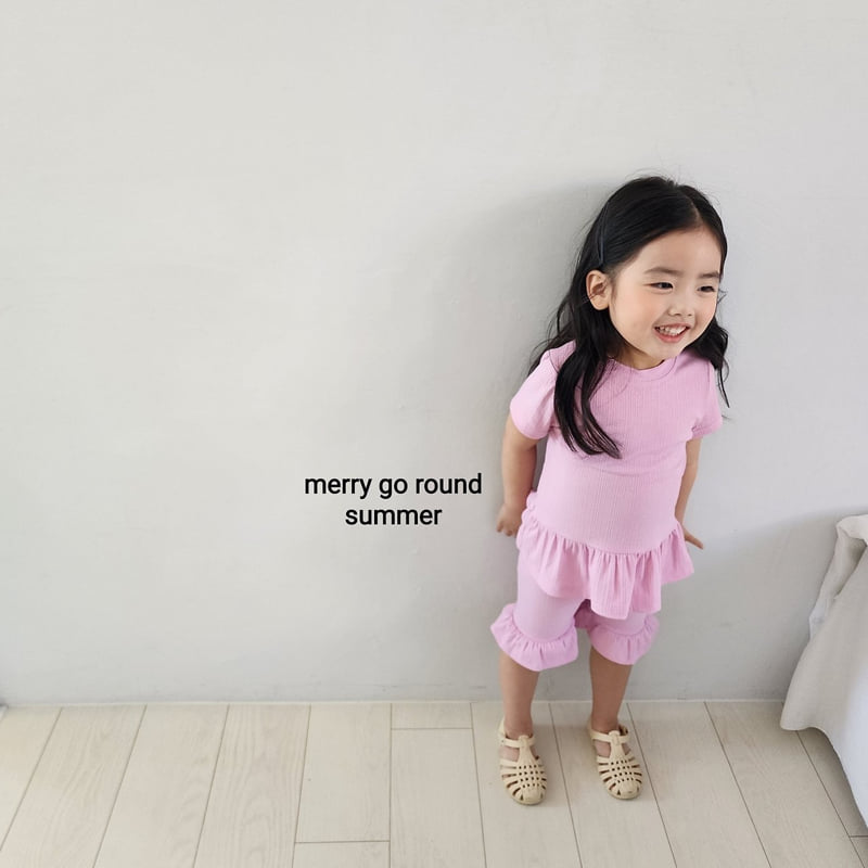 Merry Go Round - Korean Children Fashion - #magicofchildhood - Jelly Frill Set - 3