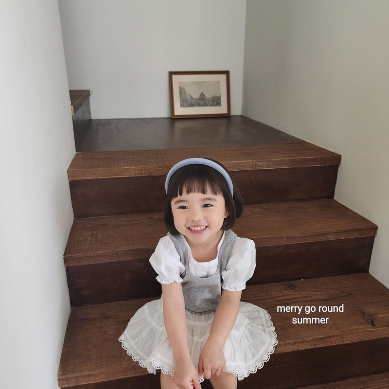 Merry Go Round - Korean Children Fashion - #magicofchildhood - Lace Skirt - 3