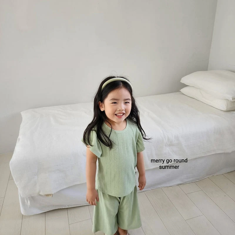 Merry Go Round - Korean Children Fashion - #magicofchildhood - Frill Set - 11