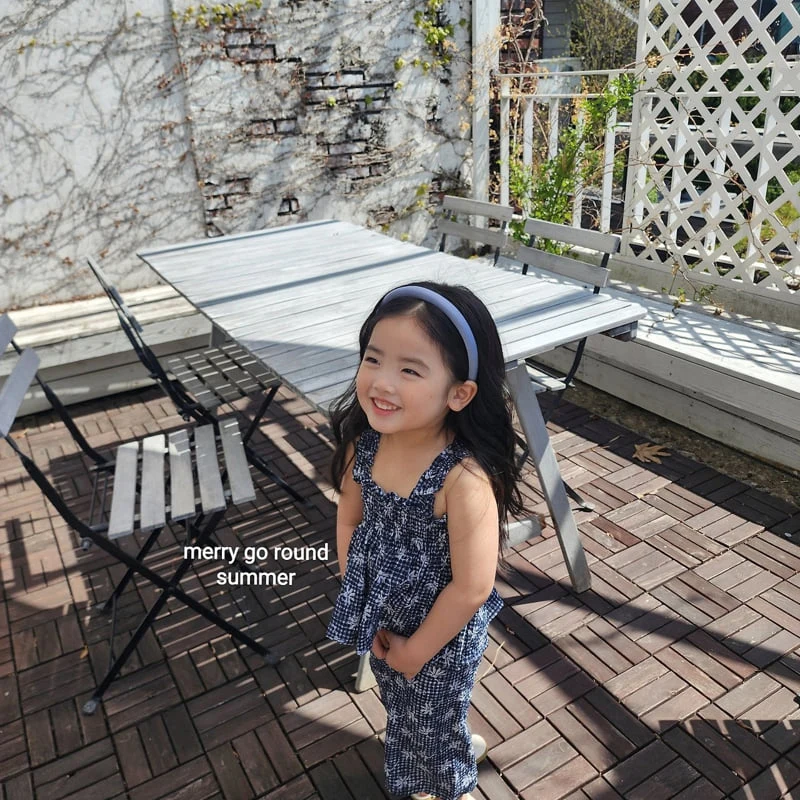 Merry Go Round - Korean Children Fashion - #minifashionista - Smock Set - 2