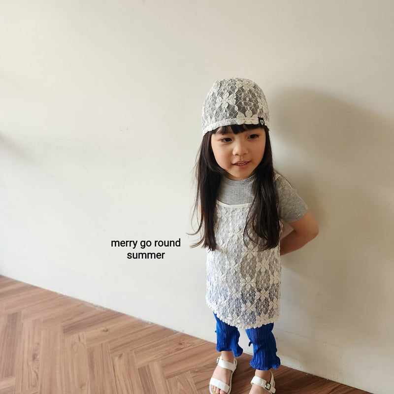 Merry Go Round - Korean Children Fashion - #prettylittlegirls - Lace Long Sleeveless - 11