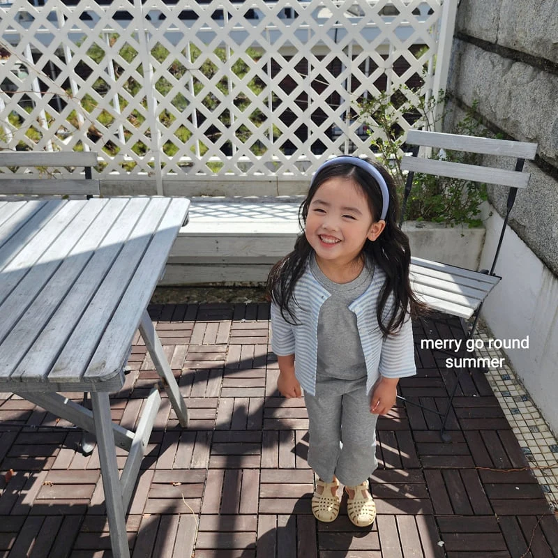 Merry Go Round - Korean Children Fashion - #prettylittlegirls - Mimi Cardigan Set (set of 3) - 6