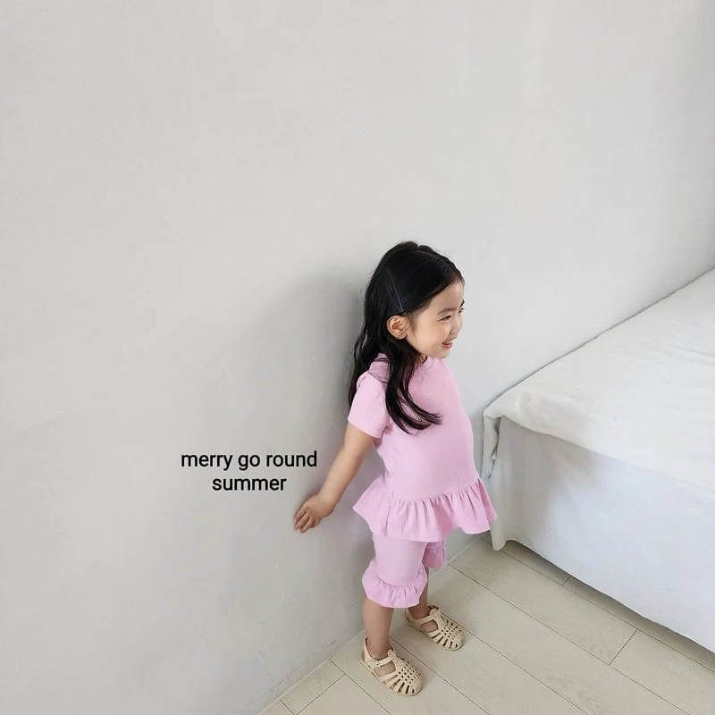 Merry Go Round - Korean Children Fashion - #toddlerclothing - Jelly Frill Set - 7