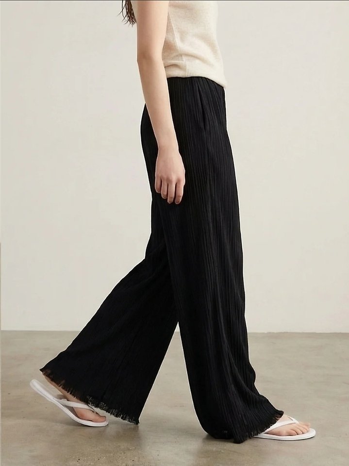Merry J - Korean Women Fashion - #momslook - Terrace Fringe Pants - 2
