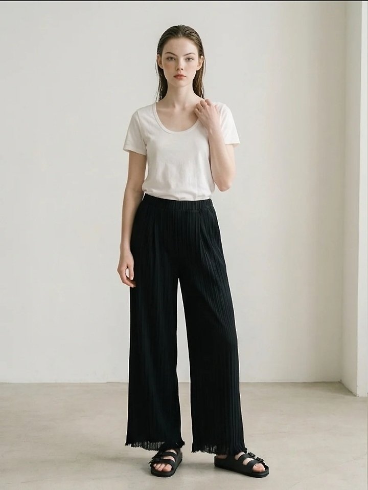 Merry J - Korean Women Fashion - #womensfashion - Terrace Fringe Pants - 4