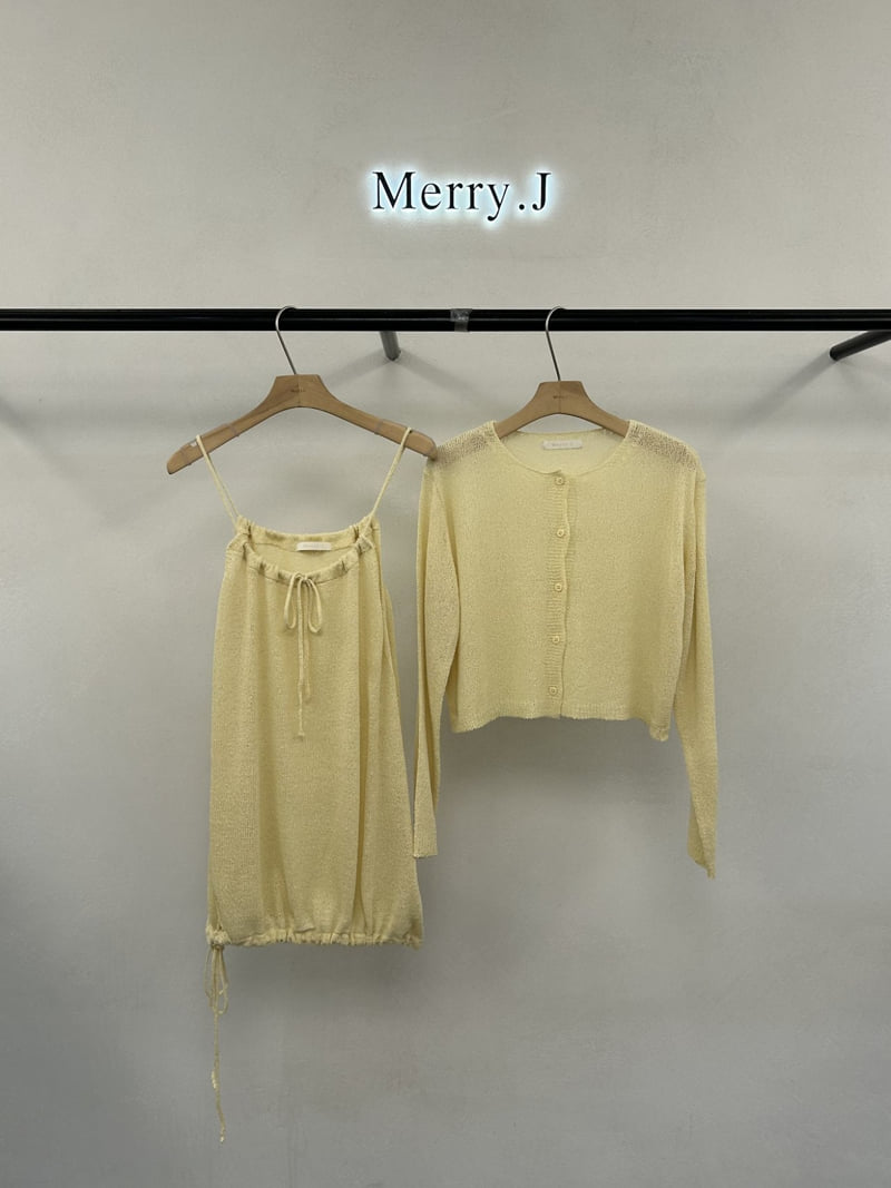 Merry J - Korean Women Fashion - #momslook - Luna Soft Cardigan Set - 2