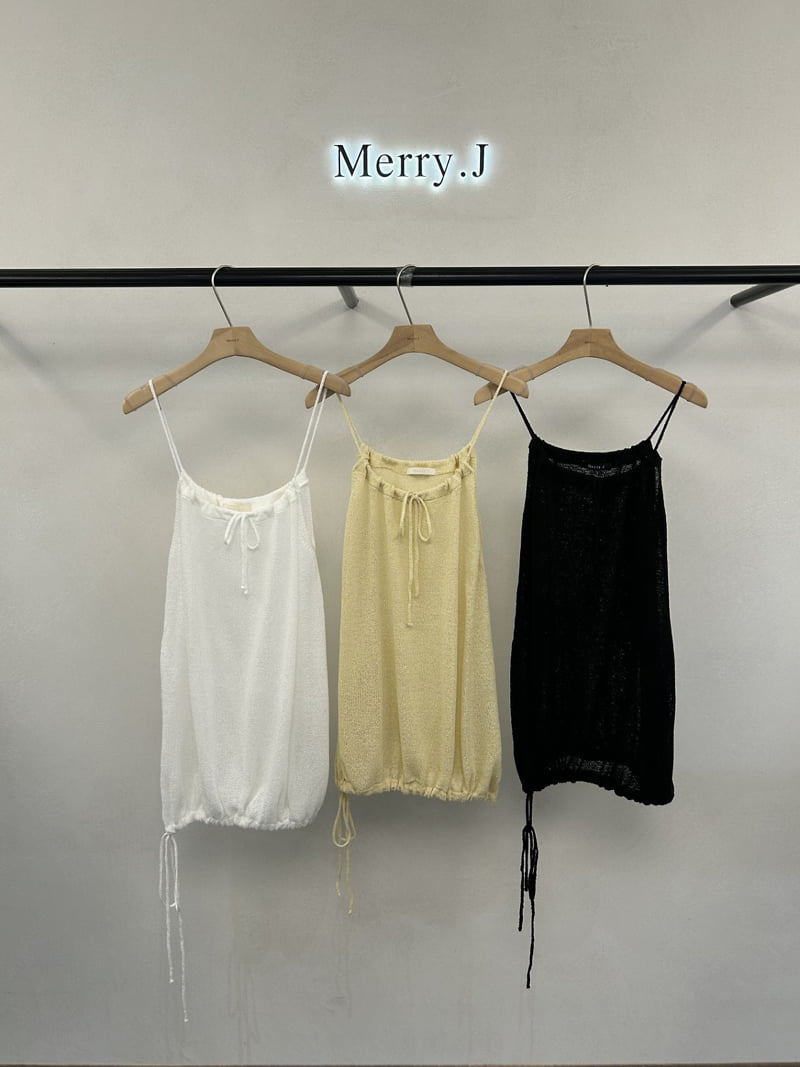 Merry J - Korean Women Fashion - #momslook - Luna String Knit