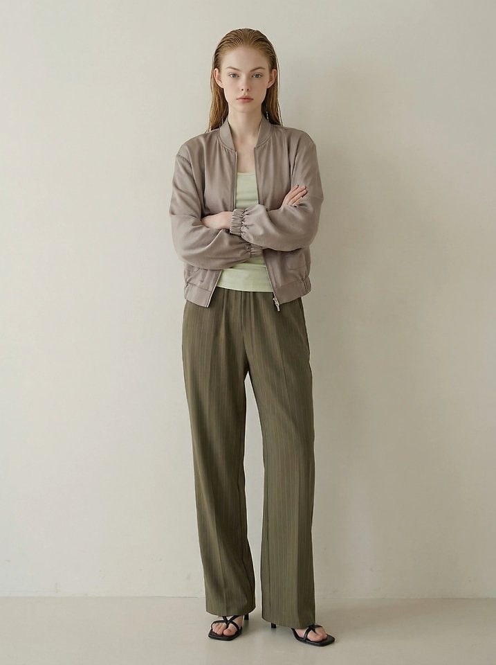 Merry J - Korean Women Fashion - #momslook - Cuchi Organza Blouson - 3