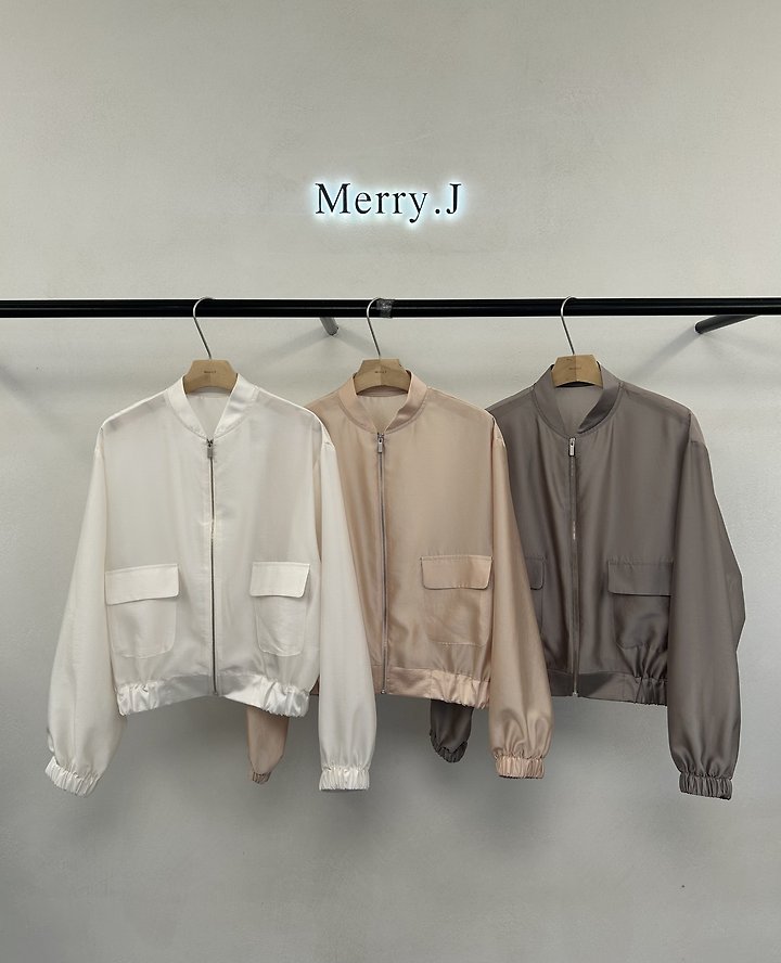 Merry J - Korean Women Fashion - #momslook - Cuchi Organza Blouson - 5