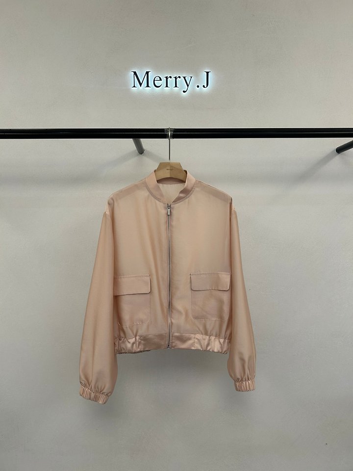 Merry J - Korean Women Fashion - #momslook - Cuchi Organza Blouson - 7