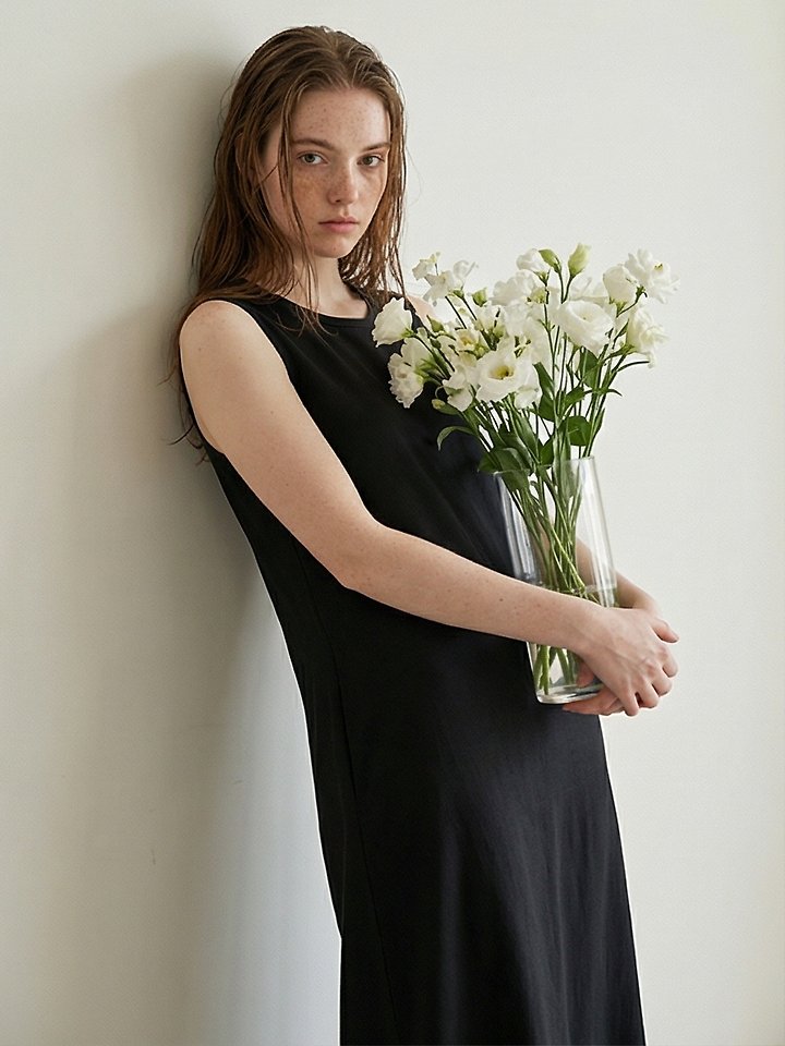 Merry J - Korean Women Fashion - #momslook - Noir Long One-piece