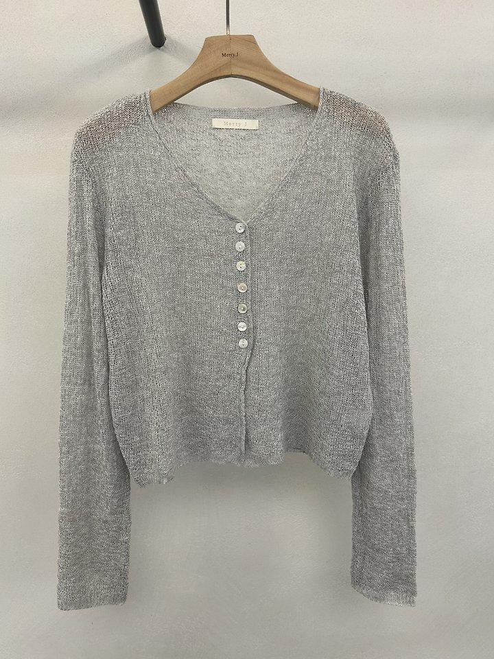 Merry J - Korean Women Fashion - #momslook - Soft V-Neck Cardigan - 8