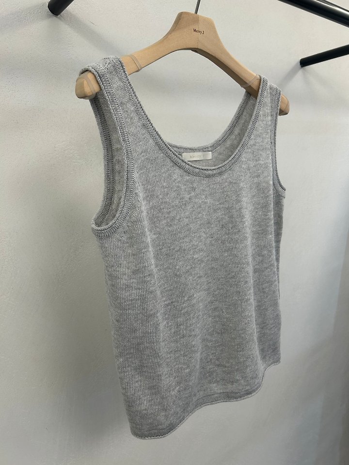Merry J - Korean Women Fashion - #momslook - Daily Sleeveless Top - 7