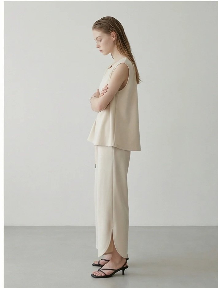 Merry J - Korean Women Fashion - #pursuepretty - Apel Curve Pants - 10