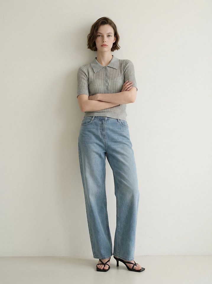 Merry J - Korean Women Fashion - #restrostyle - Moering Collar Knit - 2