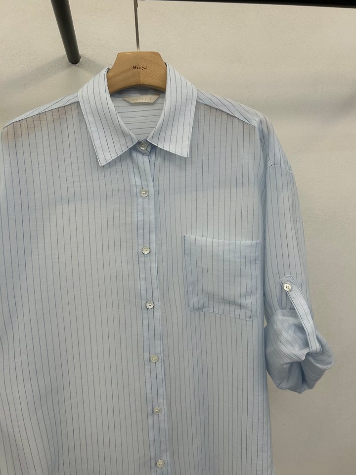 Merry J - Korean Women Fashion - #romanticstyle - Light ST Shirt - 11