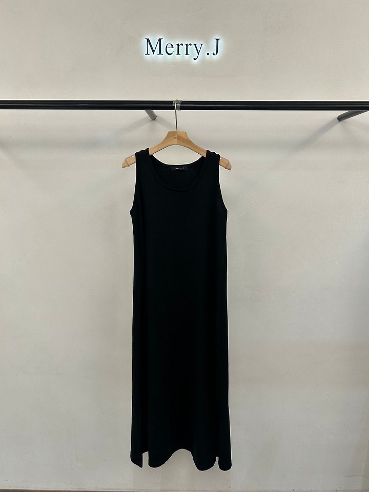 Merry J - Korean Women Fashion - #shopsmall - Noir Long One-piece - 8