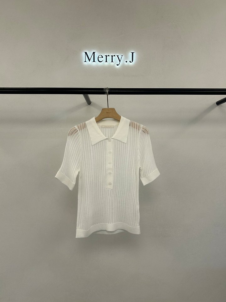 Merry J - Korean Women Fashion - #romanticstyle - Moering Collar Knit - 4