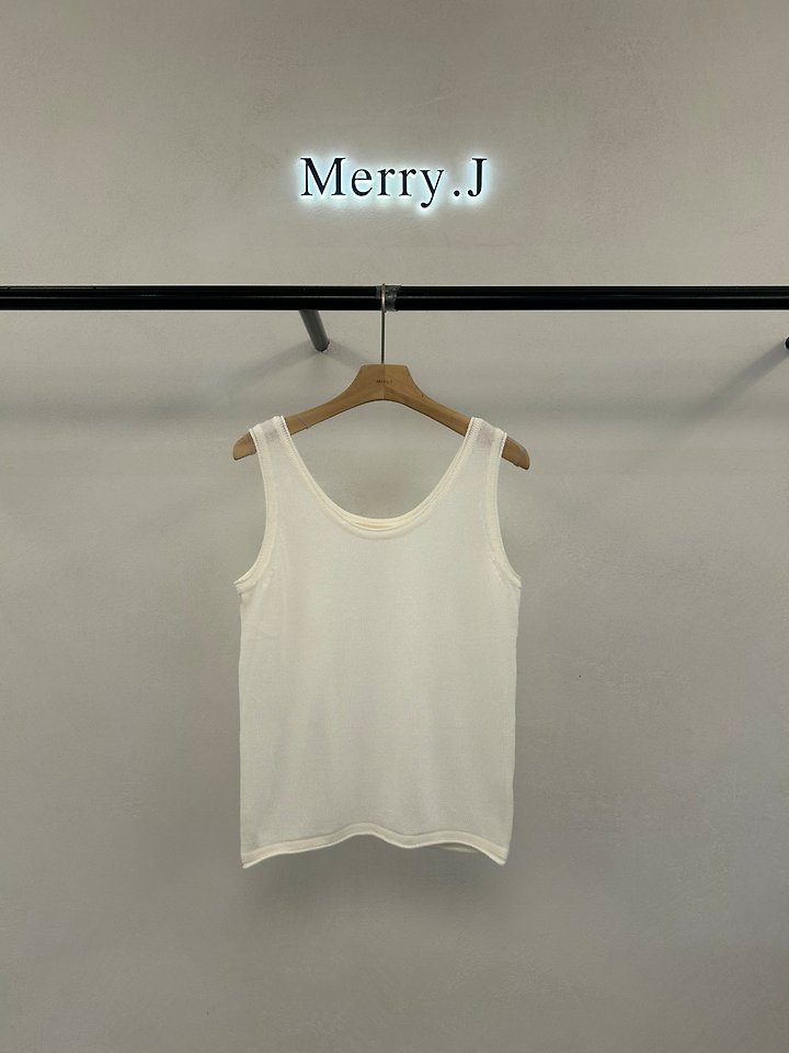Merry J - Korean Women Fashion - #shopsmall - Daily Sleeveless Top - 2